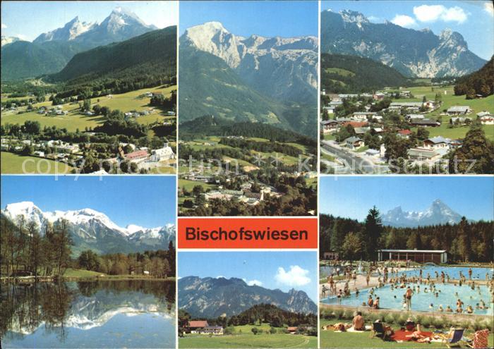 Bischofswiesen See Fliegeraufnahme Schwimmbad