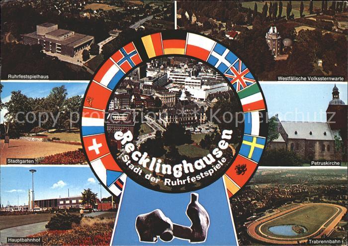 Recklinghausen Westfalen Ruhrfestspiele Trabrennbahn Volkssternwarte