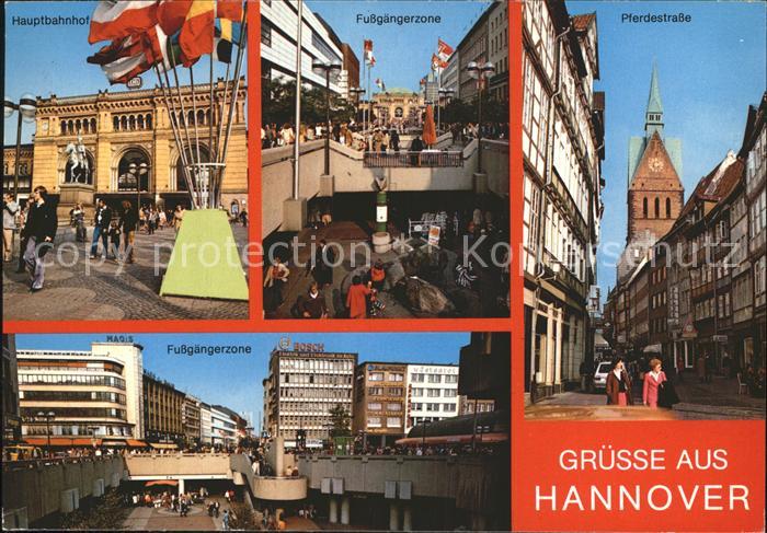 HANNOVER  CITY Pferdestrasse Hauptbahnhof