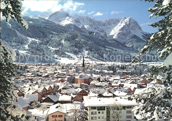 GARMISCH-PARTENKIRCHEN Bayern mit Wettersteingebirge