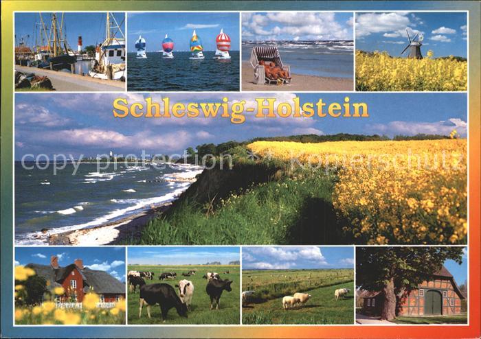 Schleswig Holstein Strand Hafen Muehle