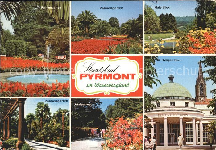 Bad Pyrmont Palmengarten am Hylligen Born