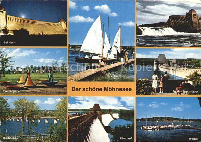 Moehnesee Staumauer Durchbruch Wamel Koerbecke