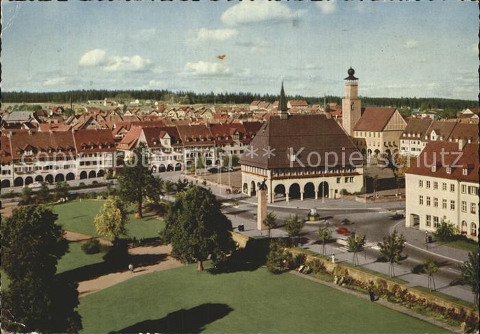FREUDENSTADT BW Marktplatz mit Rathaus