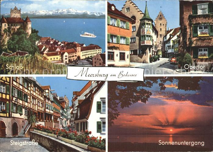 Meersburg Bodensee Obertor Schloss Steigstrasse