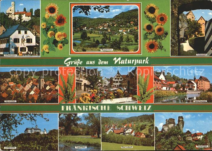Muggendorf Fraenkische Schweiz Goessweinstein Pottenstein Waischenfeld Tuechersf