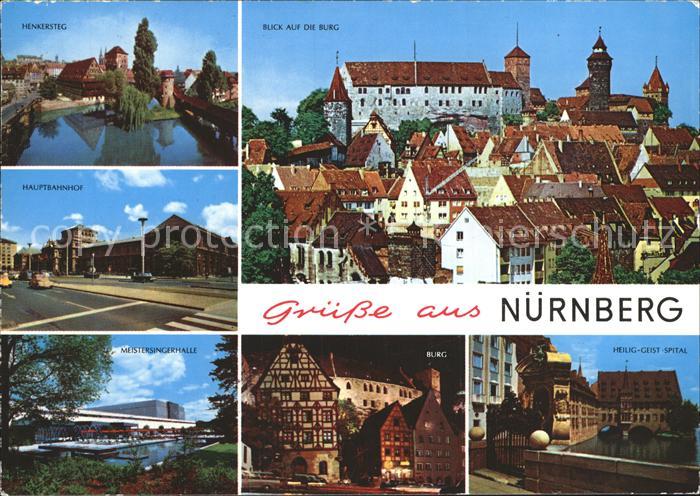 NueRNBERG CITY Hauptbahnhof Henkersteg Heilig-Geist-Spital Meistersingerhalle
