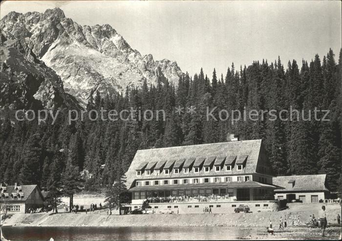 Tatransky Narodny Park Chata kpt. Moravku Popradskom Plese Mengusovskej doline