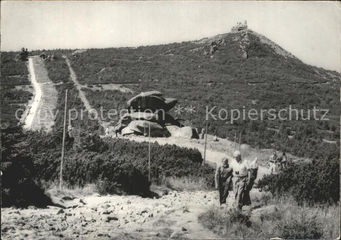 Karkonosze Szrenica Grupa Skalna Twaroznik