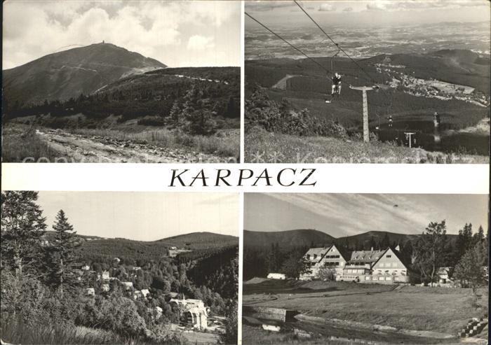 Karpacz Sniezka Widok ogolny Hotel gorski Orlinek