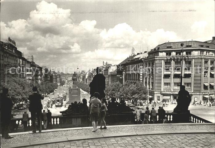 Praha Prahy Prague Vaclavske namesti Narodniho musea