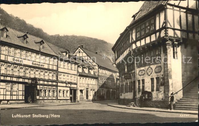 Stolberg Harz Markt Rathaus Hotle Kanzler