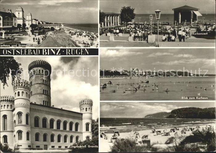 Binz Ruegen Kurkonzert Jagdschloss Granitz Kurhaus