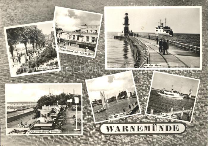 Warnemuende Ostseebad An der Mole HOG Strandhaus Aker-Bar