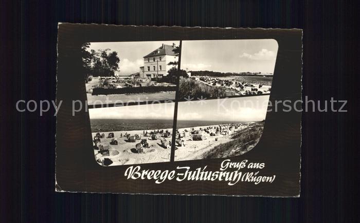 Juliusruh Ruegen Strand Gebaeude