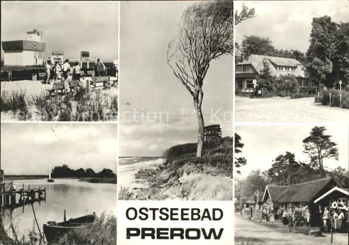 Prerow Hauptrettungsturm Cafe Strandeck Ladenstrasse