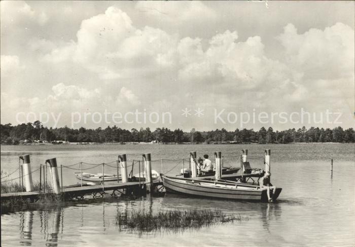 Briesensee Boot Bruecke