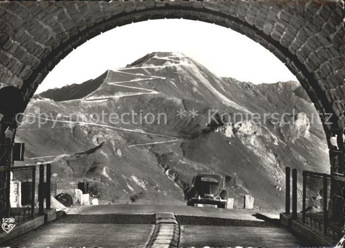 Zell See Grossglockner Hochalpenstrasse Tunnel Edelweissspitze