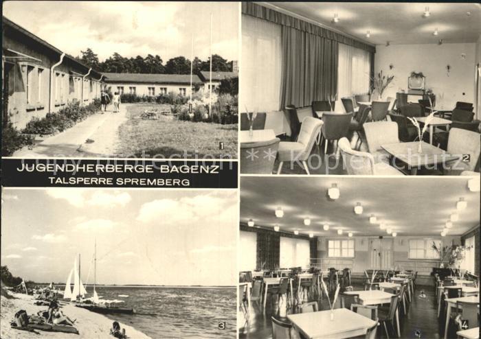 Spremberg Niederlausitz Jugendherberge Bagenz Klubraum Talsperre