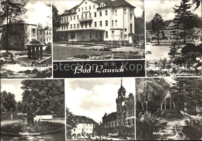 Bad Lausick Kurmittelhaus Markt Musikpavillon