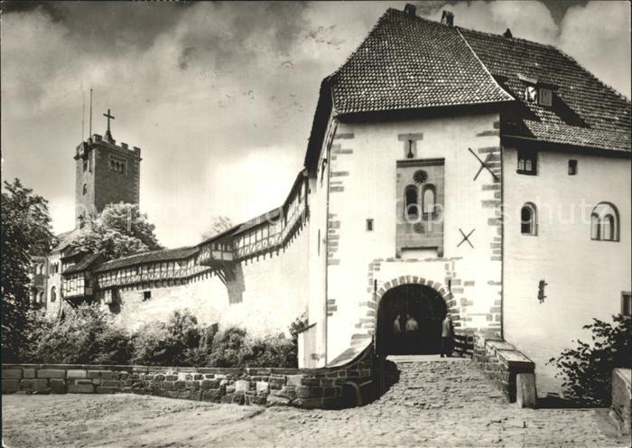 Eisenach Thueringen Wartburg Eingang