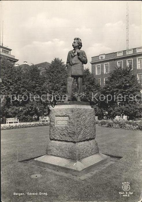 Bergen Norwegen Edvard Grieg