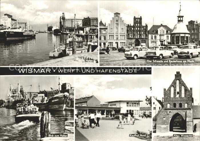 Wismar Mecklenburg Alter Schwede Reuterhaus Markt Altes Wassertor