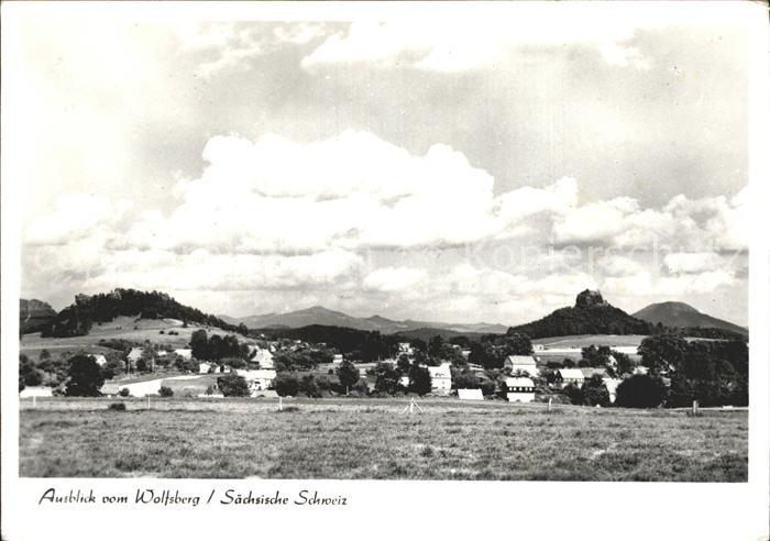 Wolfsberg Bad Schandau Ortsansicht