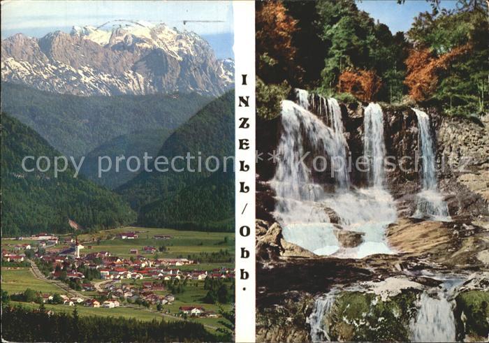 Inzell Traunstein Bayern Reiteralpe Wasserfall Gletschergarten