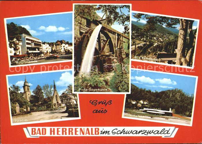 Bad Herrenalb Plotz-Saegemuehle Falkenstein Thermalbad
