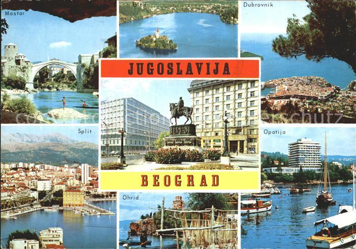 Beograd Belgrad Opatija Dubrovnik Mostar Split Ohrid