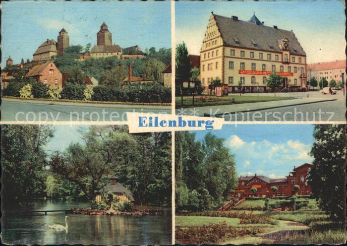 Eilenburg Schwanenteich Teilansichten