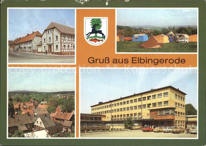 Elbingerode Harz Rathaus Zeltplatz Diakonissenmutterhaus Neuvandsburg