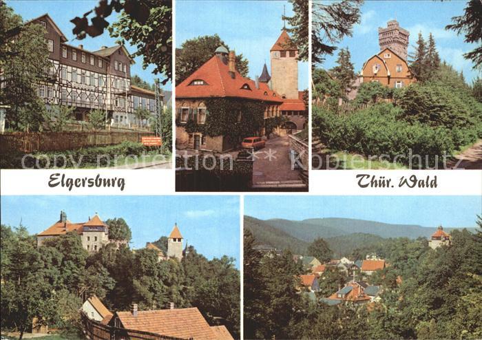 Elgersburg Reichsbahn-Erholungsheim Schloss Elgersburg Hohe Warte