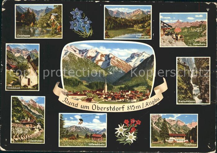 Oberstdorf Christlessee Breitachklamm Einaedsbach Oytalhaus Nebelhorn