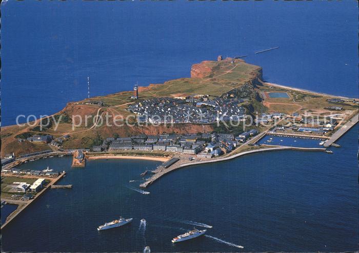 HELGOLAND Insel Schleswig-Holstein Fliegeraufnahme