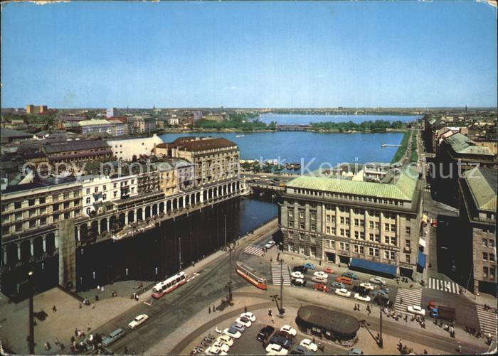 HAMBURG CITY Drei Alsterbruecken