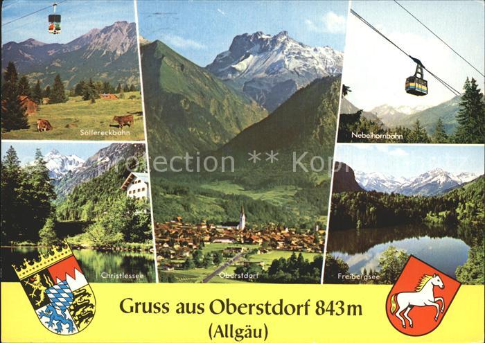Oberstdorf Seilbahn Soellereckbahn Christlessee Freibergsee