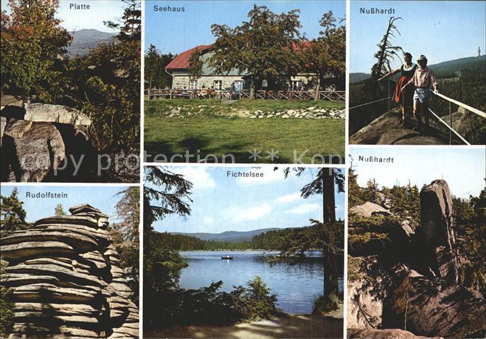 Seehaus Fichtelgebirge Nusshardt Platte Fichtelsee Rudolfstein