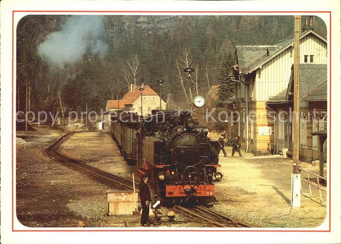 Oybin Sachsen Schmalspurbahn Bahnhof
