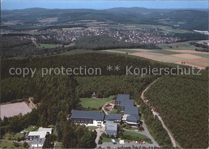 Wilnsdorf CVJM-Jugendbildungsstaette Siegerland Fliegeraufnahme