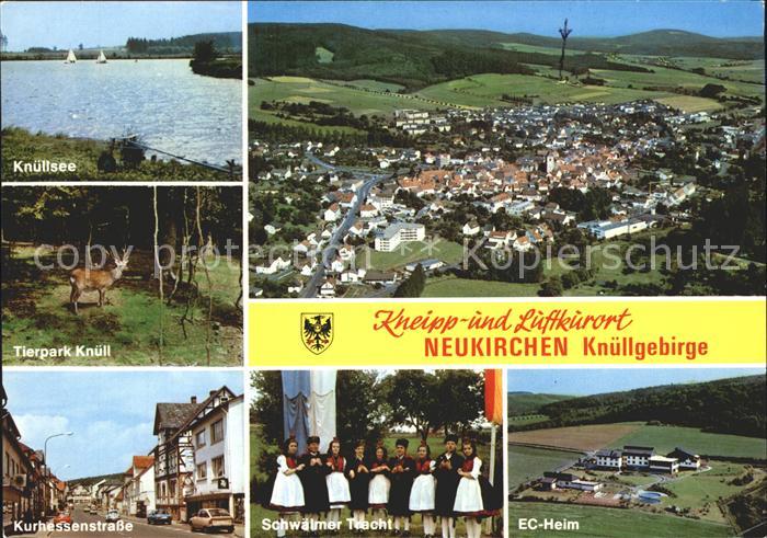 Neukirchen Knuellgebirge Knuellsee Tierpark Kurhessenstrasse EC-Heim Schwaelmer