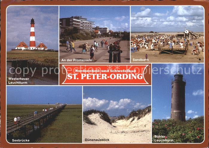 St Peter-Ording Westerhever Leuchtturm Boehler Leuchtturm