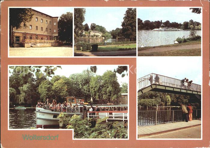 Woltersdorf Erkner Schulungsheim Kalksee Schiffsanlegestelle