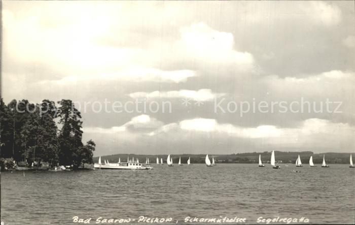 Bad Saarow-Pieskow Scharmuetzelsee Segelregatta