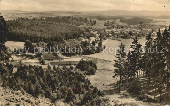 Frankenhain Thueringen Panorama