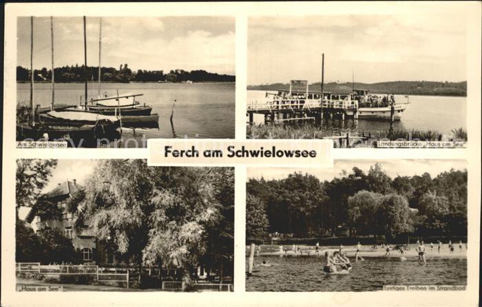 Ferch Am Schwielowsee Landungsbruecke Haus am See Strandleben