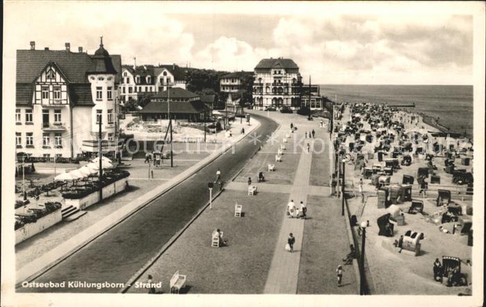 Kuehlungsborn Ostseebad Strand Promenade