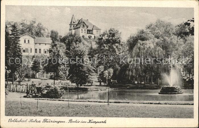 Bad Sulza Kurpark Fontaene