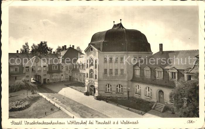 Woellershof Neustadt Waldnaab Versehrtenkrankenhaus Woellershof Verwaltungsgebae